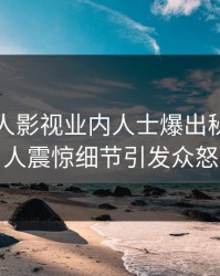 昨晚人人影视业内人士爆出秘闻，令人震惊细节引发众怒